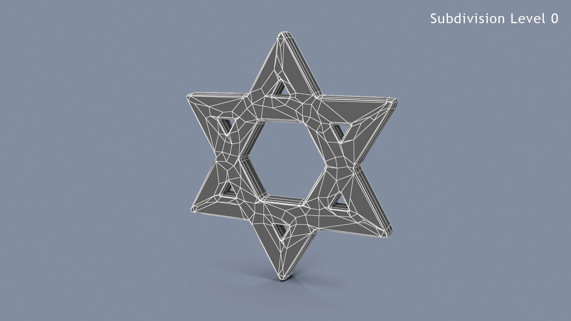 Double Triangle Spiritual Symbolgold 3d Model - Turbosquid 2054779