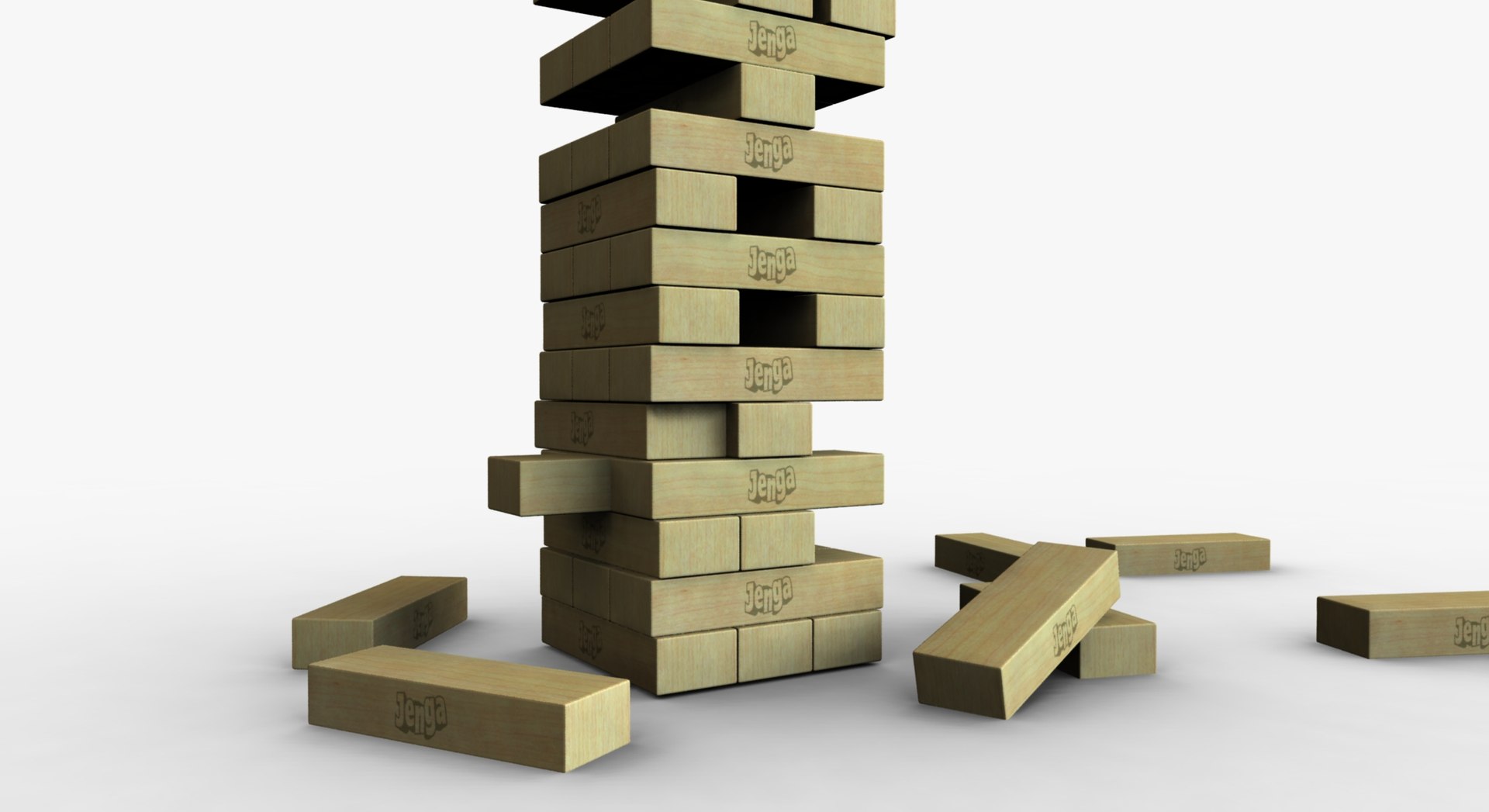 Jenga Realistic Dynamics Ma