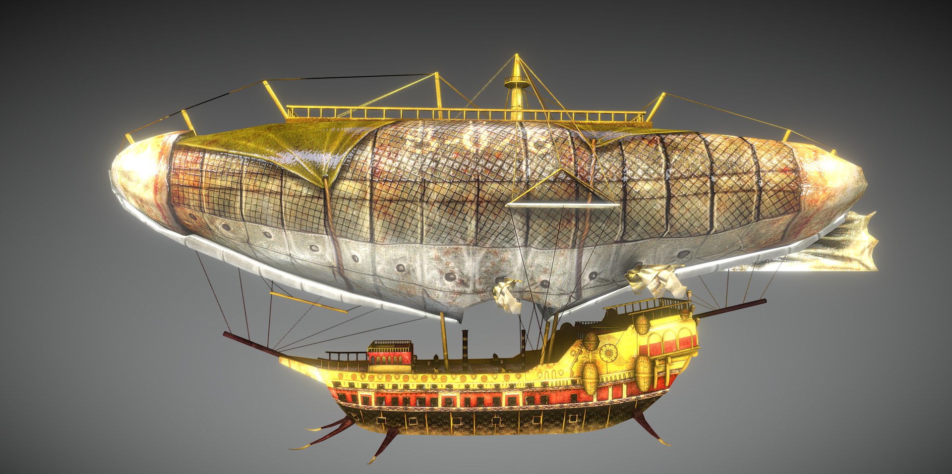 X Zeppelin Ship