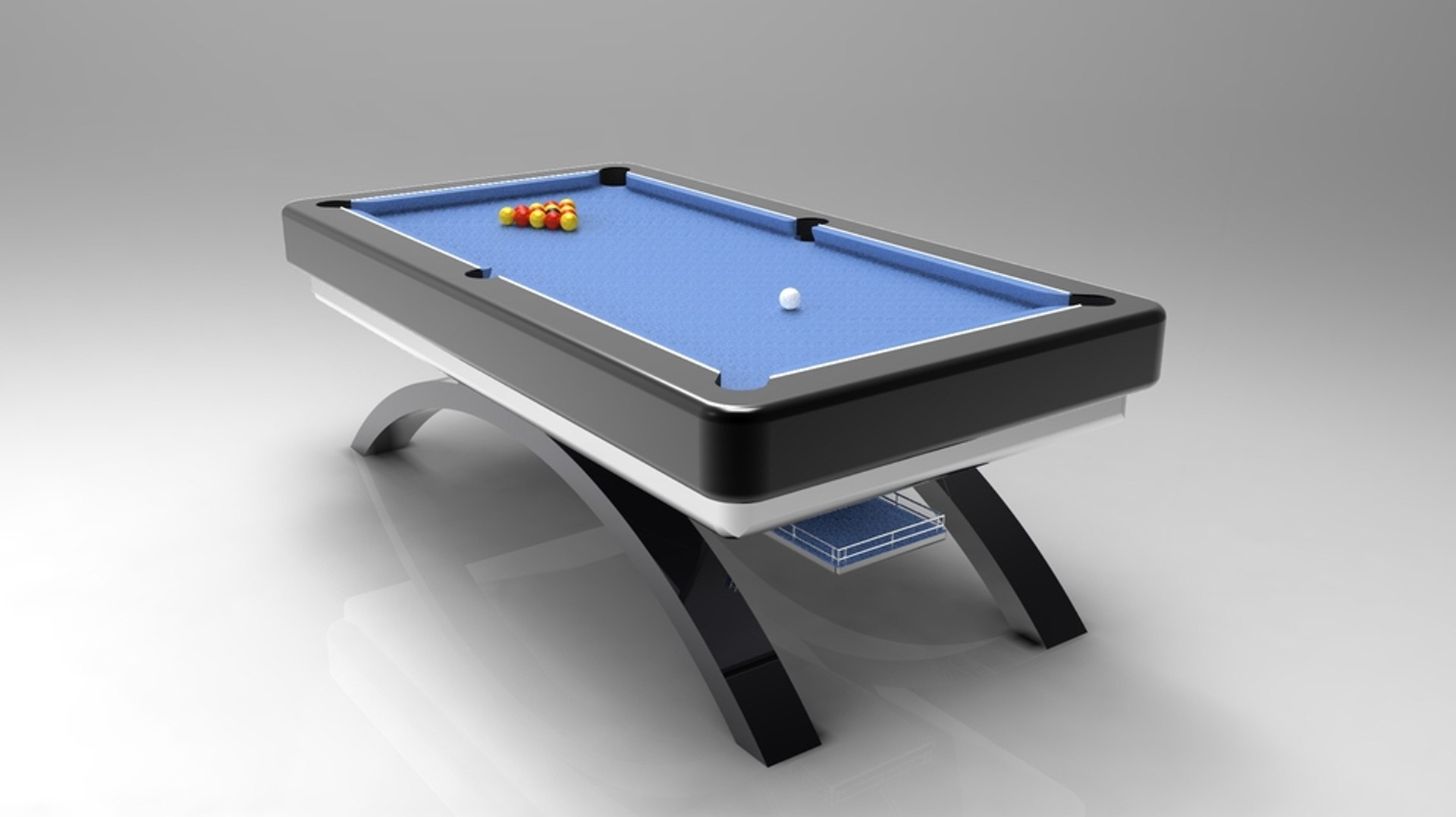 Pool Table 3D - TurboSquid 1187824