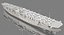 3D japanese aircraft carrier hiryu model