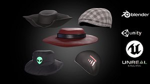 Hat Mini Pack 3D