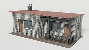 Small rural train stop