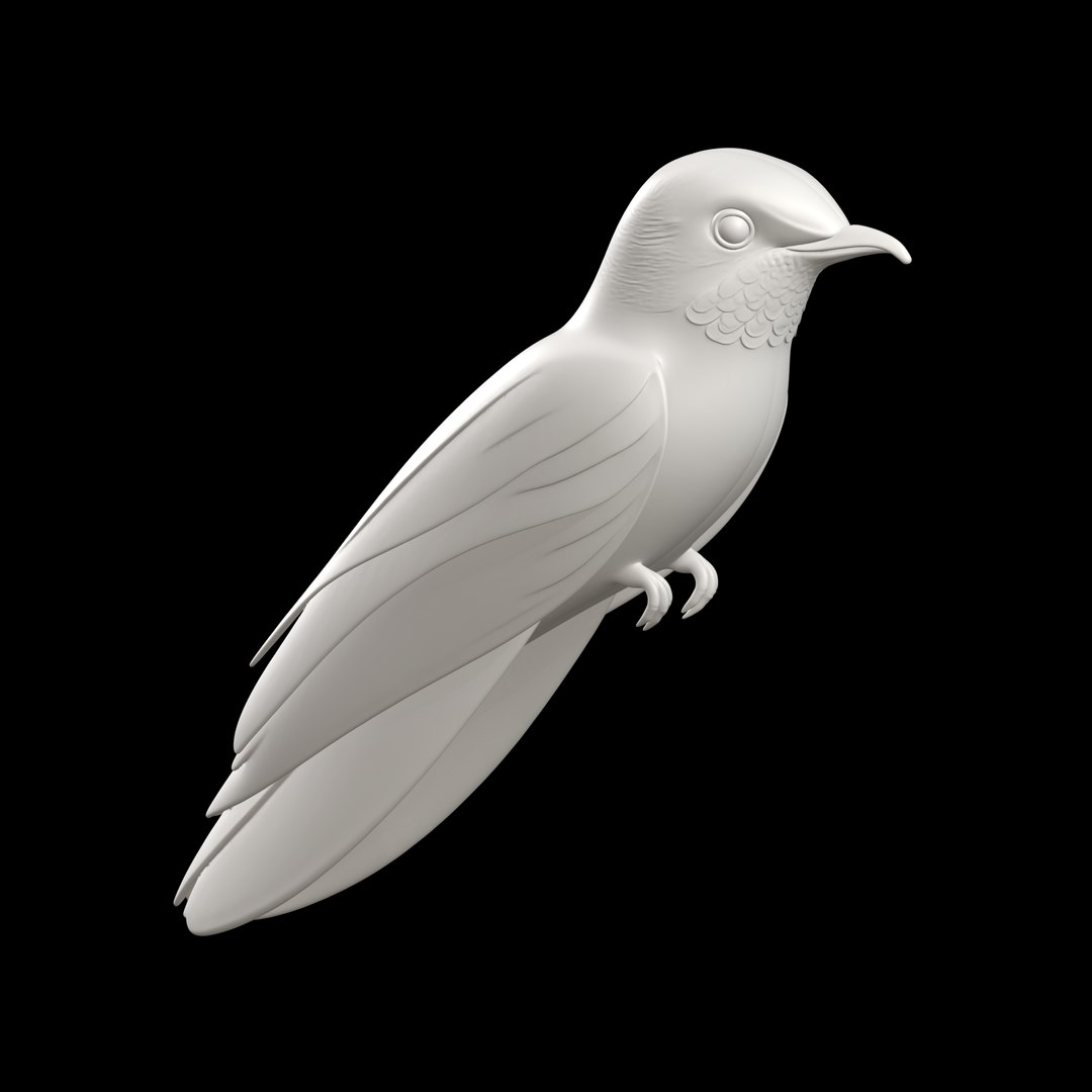3D model Majestic Hummingbird Sculpture - TurboSquid 2549194