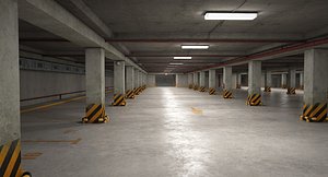 Espaço de estacionamento de caminhões Modelo 3D $85 - .ma .unknown - Free3D