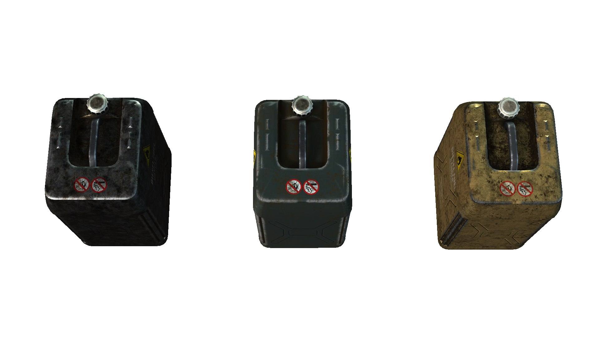 3D JerryCan Model - TurboSquid 2417582