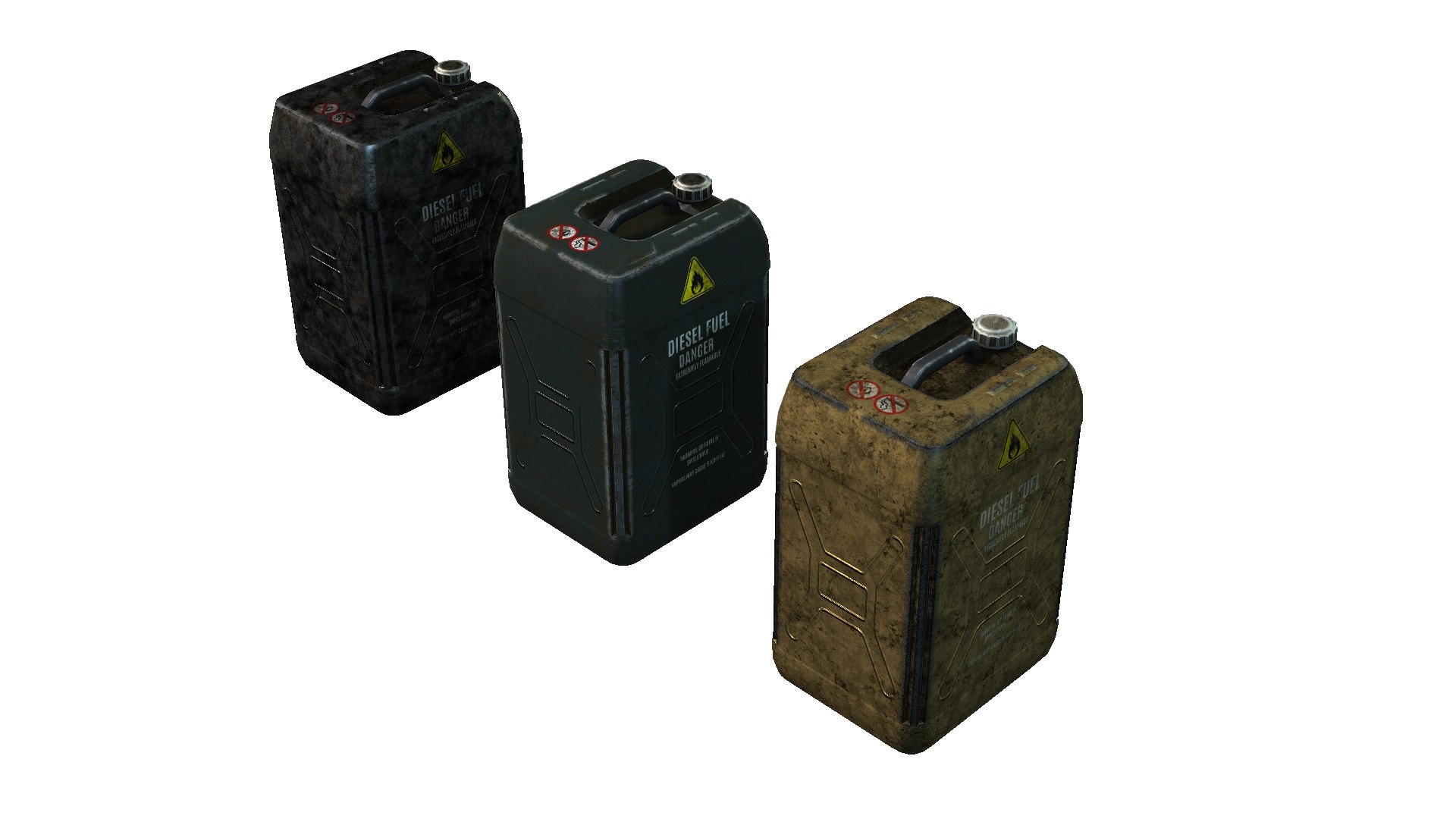 3D JerryCan Model - TurboSquid 2417582