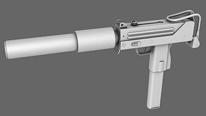 Ingram Mac 10 SMG Gun 9mm