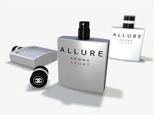 bottle perfume 3d model
