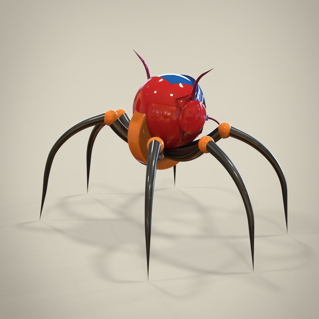 robot spider 3D model https://p.turbosquid.com/ts-thumb/Ub/dWc724/6Ibx0AYI/7/jpg/1553046552/1920x1080/fit_q87/104452488e68219a3b8d708497079de5d19bed0f/7.jpg