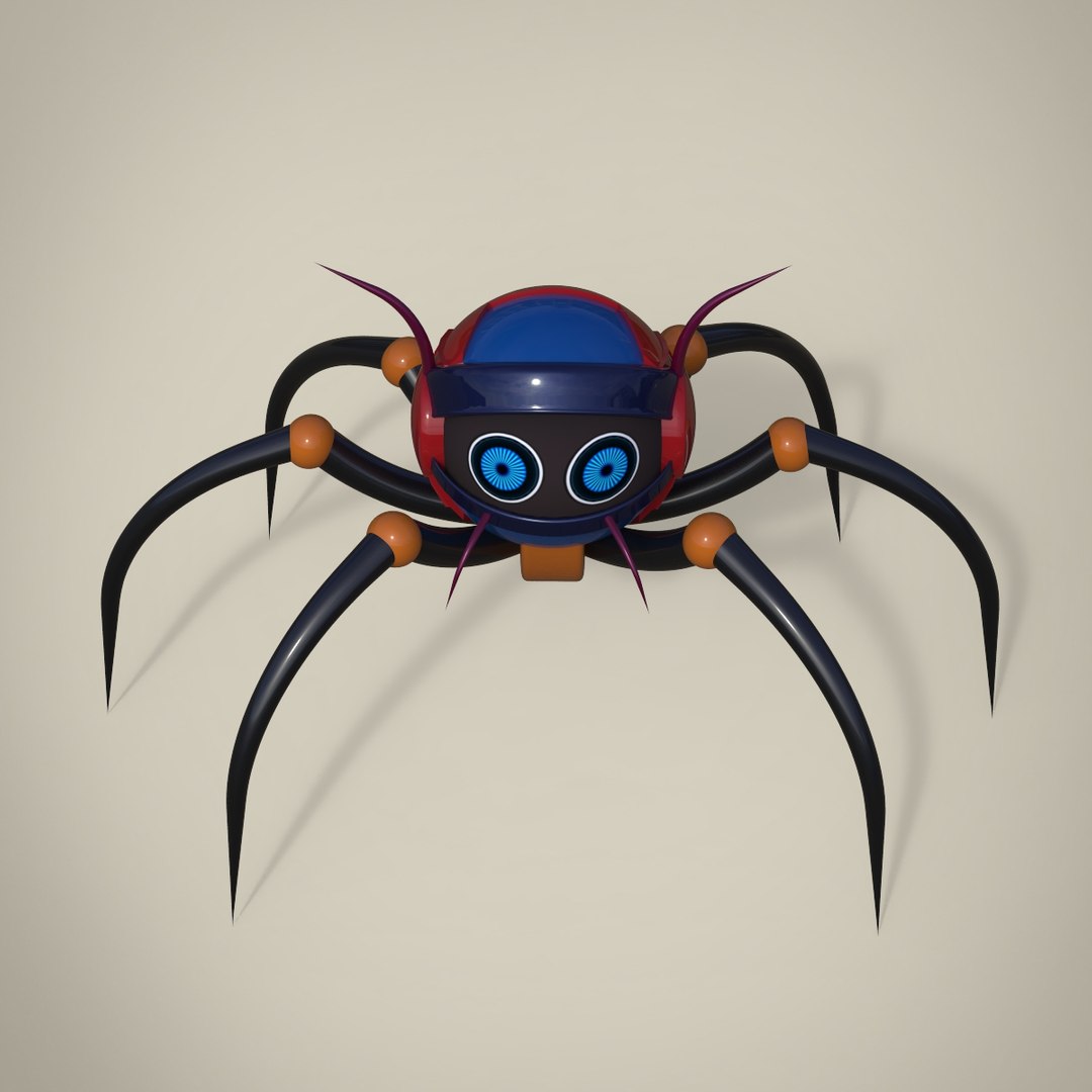 robot spider 3D model https://p.turbosquid.com/ts-thumb/Ub/dWc724/m59jFZGQ/9/jpg/1553046552/1920x1080/fit_q87/81b0f09684285ef08e778d65819e8cf8631afa60/9.jpg