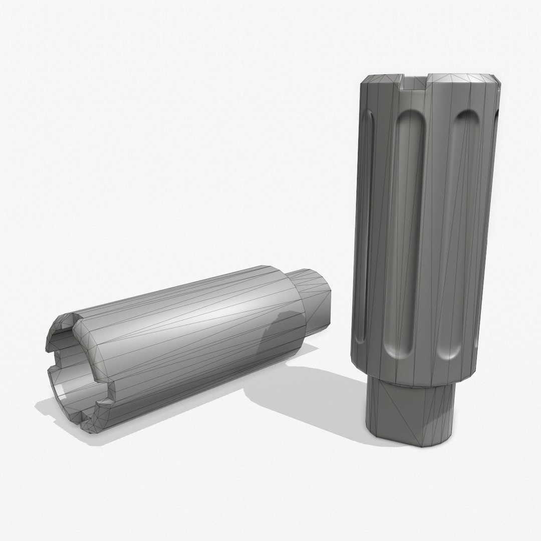 low-poly pbr unreal model https://p.turbosquid.com/ts-thumb/Ub/eonlzQ/tR0qdnWT/muzzle_pack_v2_05/png/1594041098/1920x1080/fit_q87/b8ab03cbc3f1a17aec8fcb9eb071befd9b860d5b/muzzle_pack_v2_05.jpg