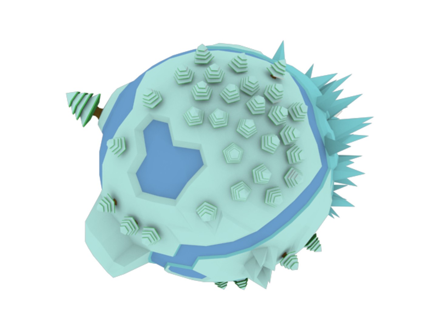 Ice Planet Model - TurboSquid 1317580