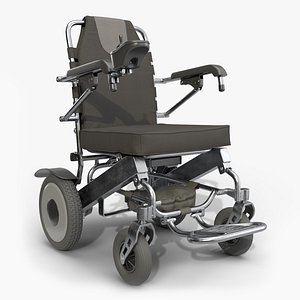 wheelchair wheel chair 3D model