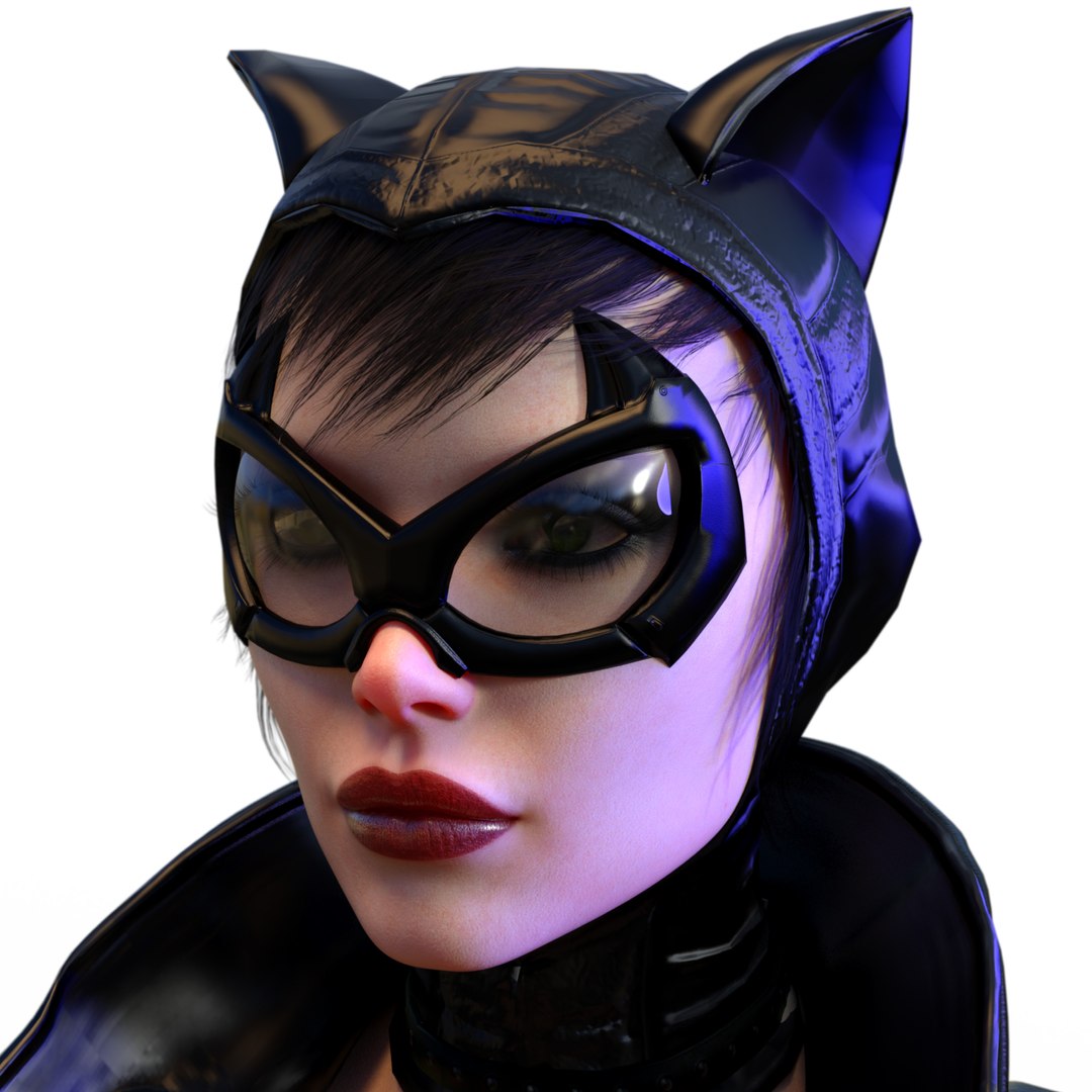 3d Model Sexy Cat Burglar Girl - Turbosquid 2070889