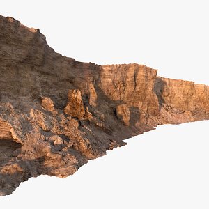 Sandy Cliff Scan 8k