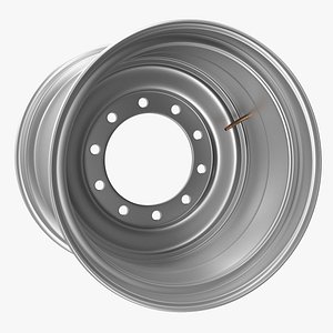 Steel Rim 3D Model