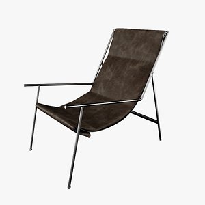 3ds max armchair metal legs