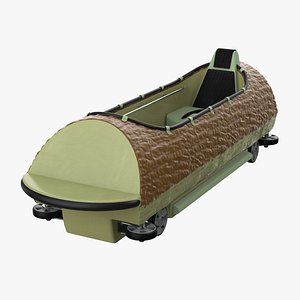 Log Flume Wagon model