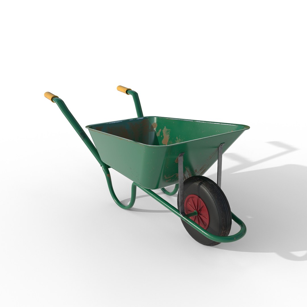 3D Generic Wheelbarrow - TurboSquid 2116991