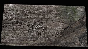 3D model construction site ground muddy terrain pt3 photogrammetry