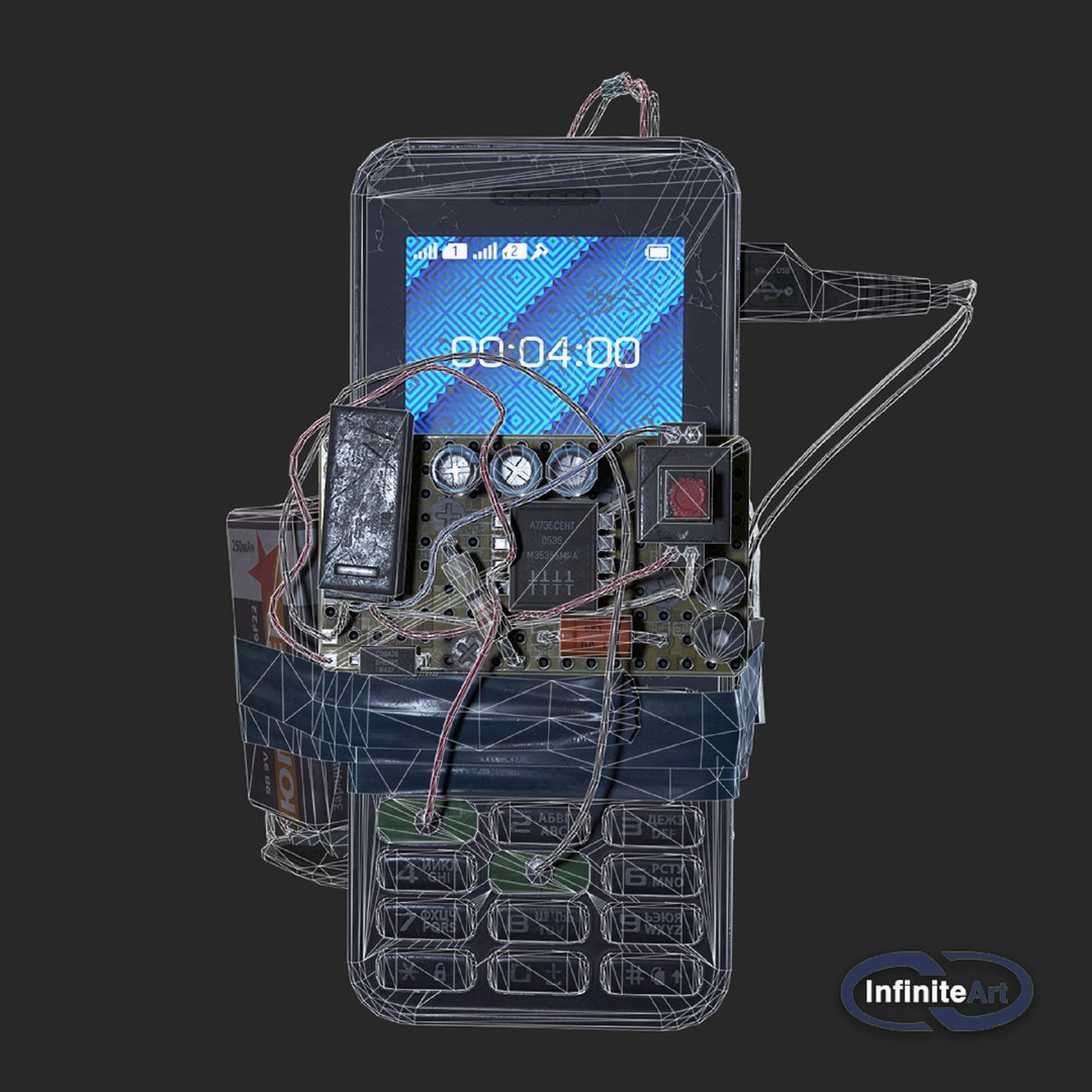 Explosive Device 3D Model - TurboSquid 1752784