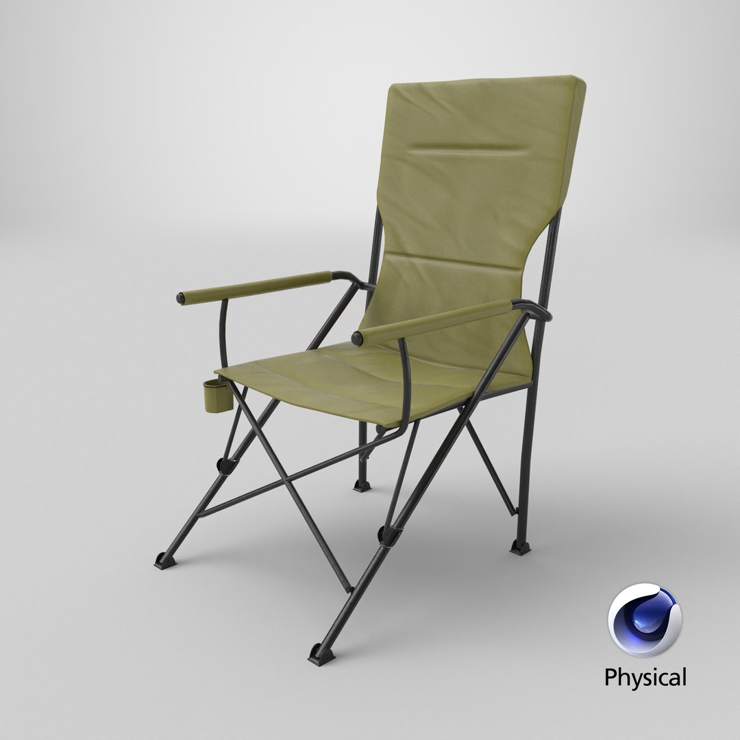 3D Camping Chair TurboSquid 2120264