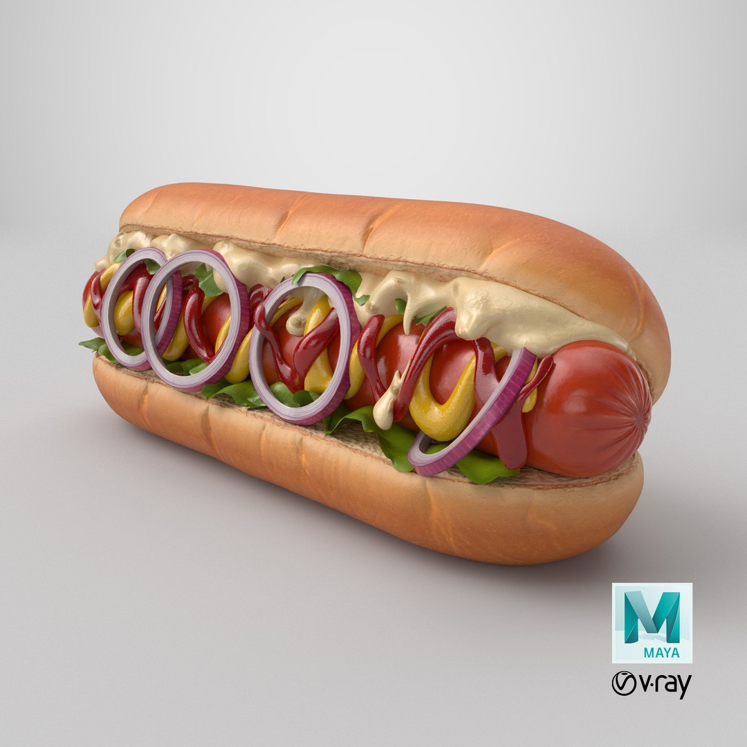 3D model Stylized Hot Dog Cinematic  Hotdog https://p.turbosquid.com/ts-thumb/Ub/ycwBQt/7C/stemcell_maya_vray_render/png/1770980129/1920x1080/fit_q87/46546e7242acbf5fb03a83d0915290cfb9a1f136/stemcell_maya_vray_render.jpg