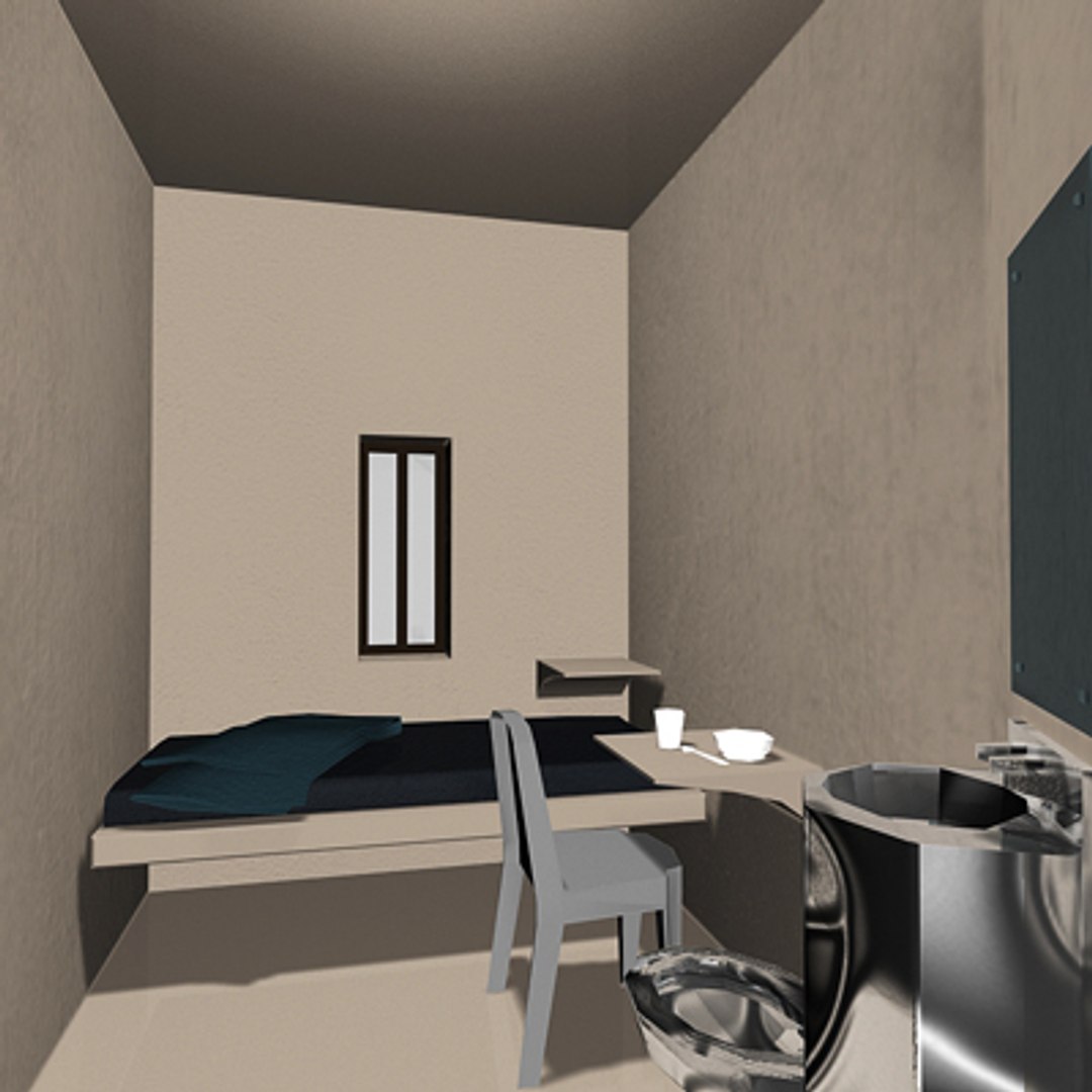 3d Model Of Prison Cell