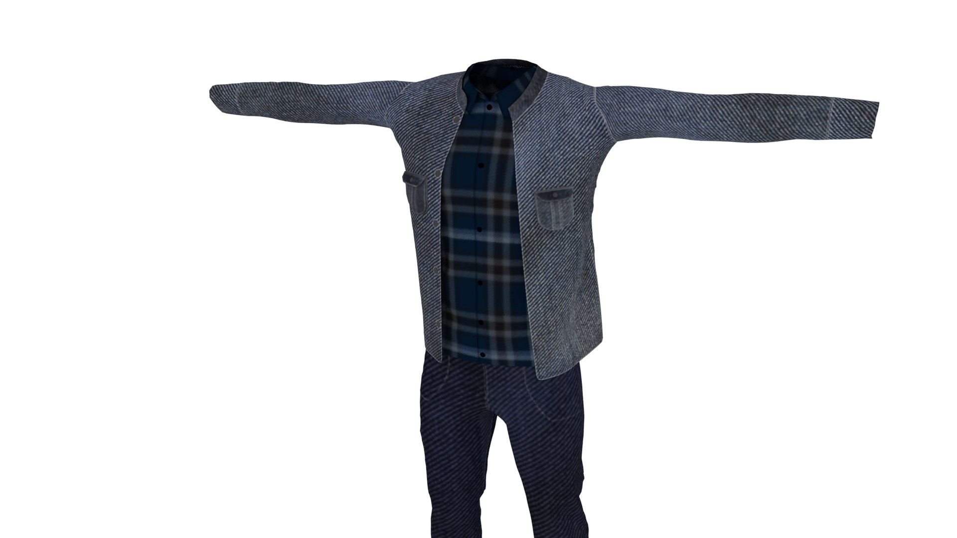 3D Man Clothing - TurboSquid 2108705