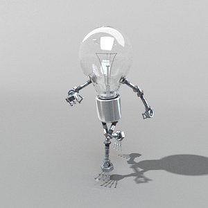 3D model idea lamp