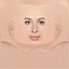 Giselle Itie Head - No Hair - Low poly head for game