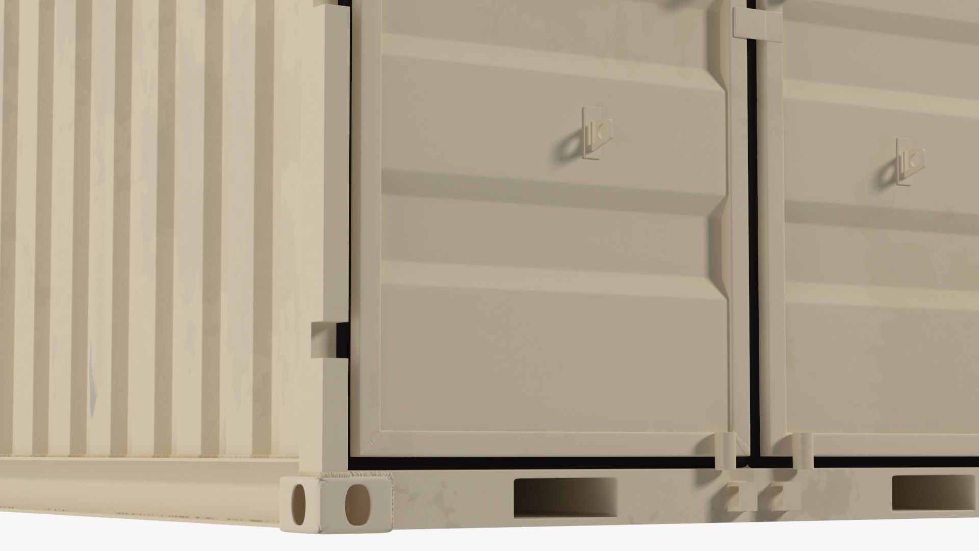 8 Ft Storage Container 3ds