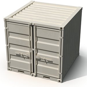 8 ft storage container 3ds