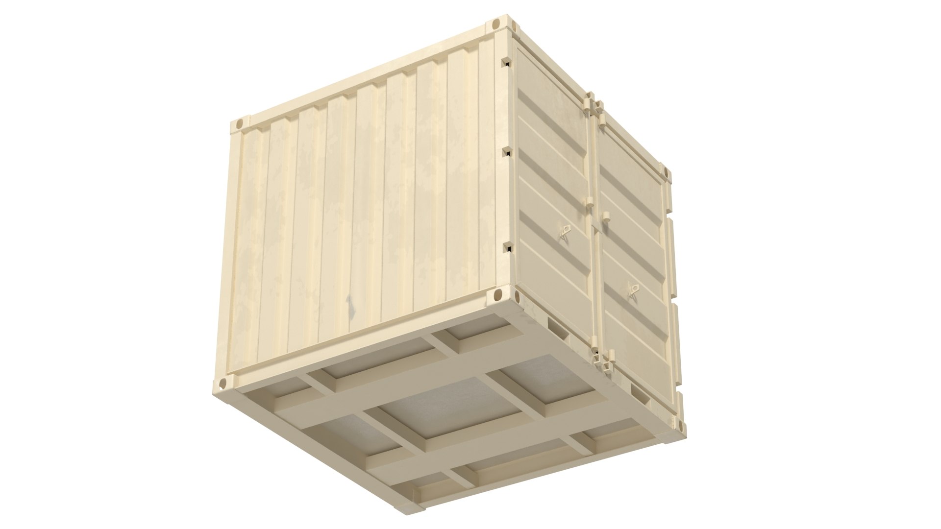 8 Ft Storage Container 3ds