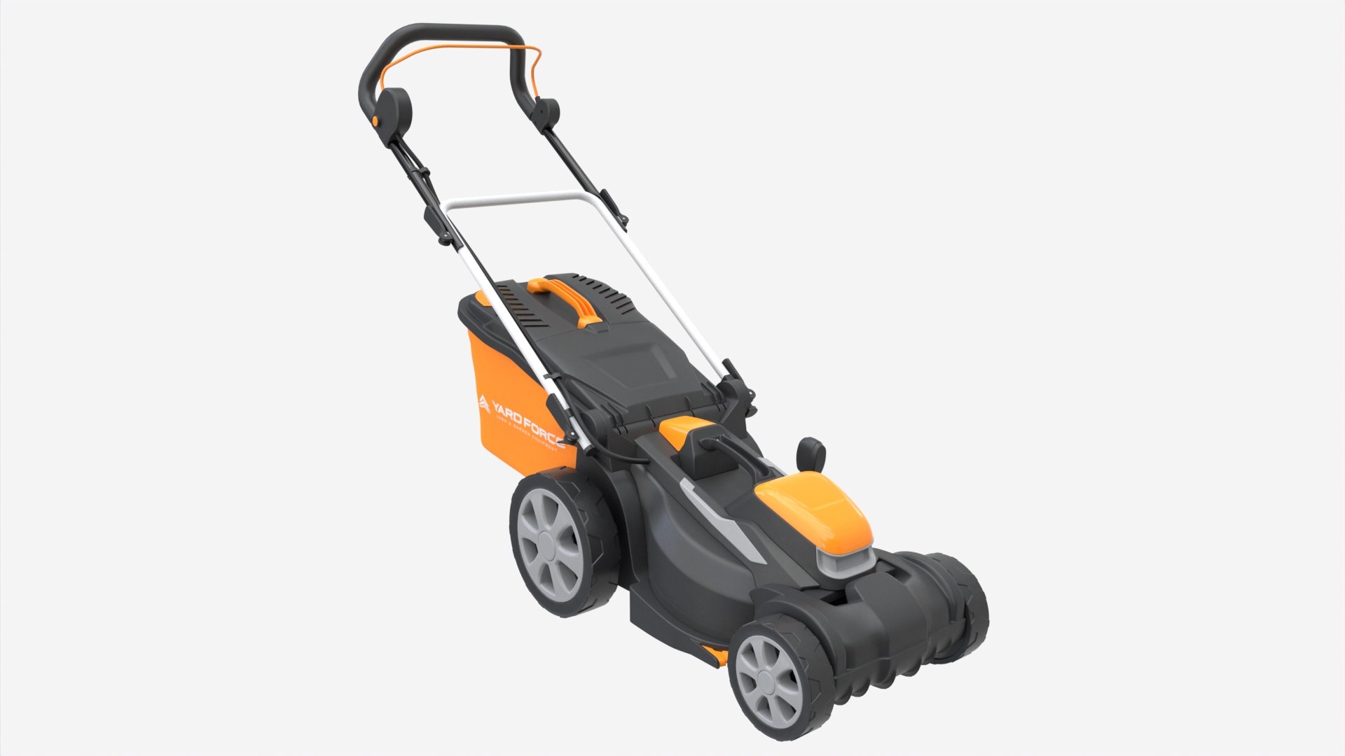 Cordless Lawnmower Yard Force Lm G A D Model Turbosquid