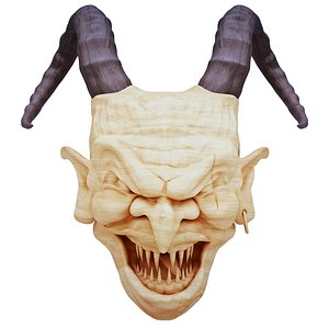 3D KRAMPUS MASK V2
