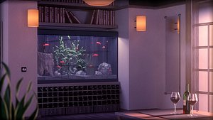 fish tank obj