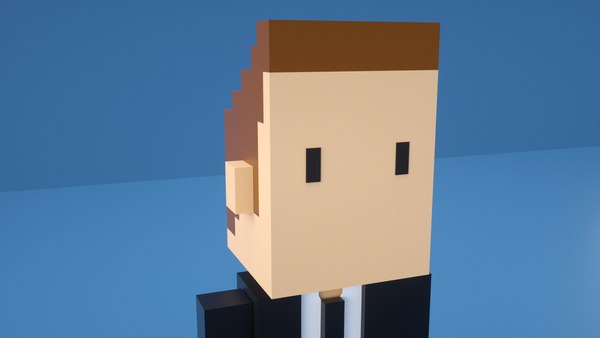 3D Meebit Roby model