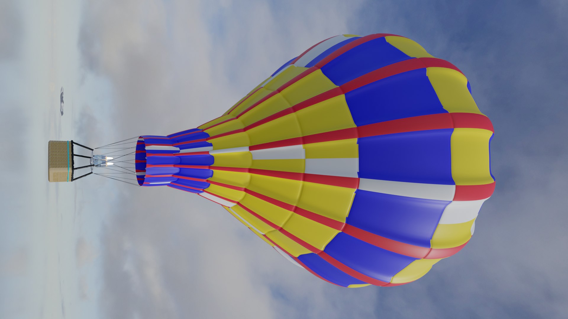 Hot Air Balloon 3D - TurboSquid 2012099