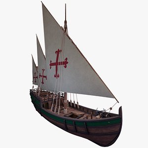3D Caravel model