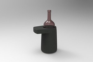 3D Wine Cooler model