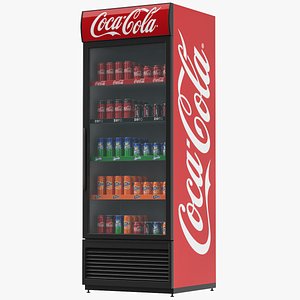 3D model refrigerator display