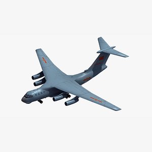 3D model il-76 candid chinese