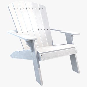 3D beach chair