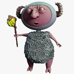 3D monster creature