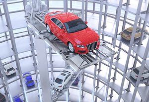 Automated Car Parking with animation