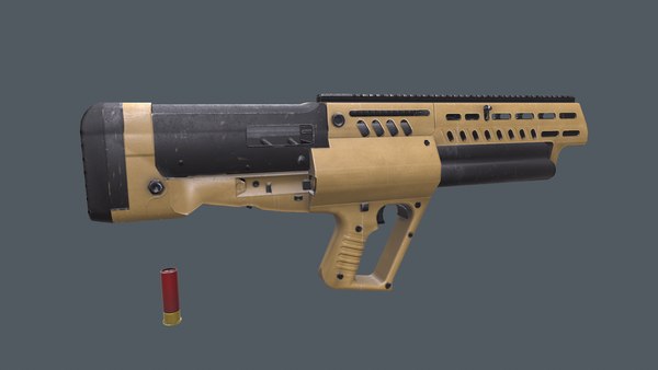 IWI Tavor TS12 Low-poly PBR Free 3D