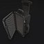 Pelican Case 1510 with foam Black lowpoly
