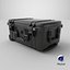 Pelican Case 1510 with foam Black lowpoly